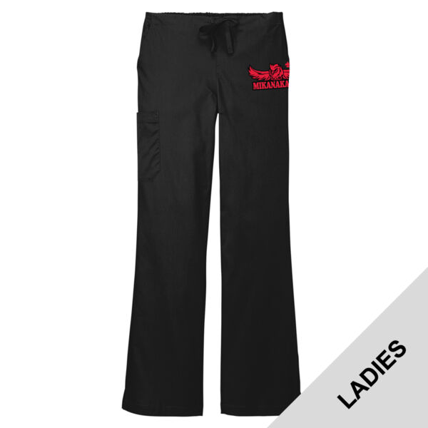 WW4750 - EMB - Ladies Cargo Pants Thumbnail
