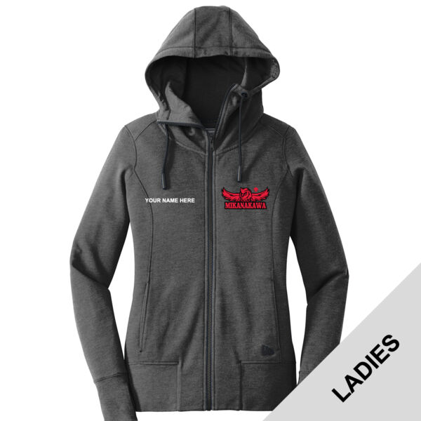 LNEA511 - EMB - Ladies Full Zip Hoodie Thumbnail