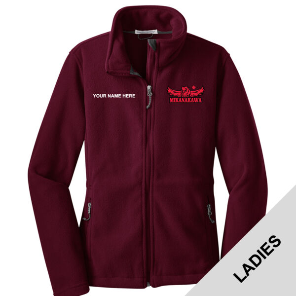 L217 - EMB - Ladies Fleece Jacket Thumbnail